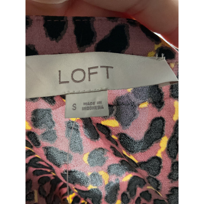 LOFT Pink Shift Dress, S