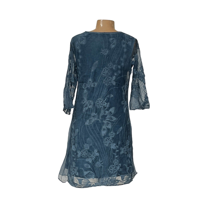 Soft Surroundings Blue Shift Dress PS