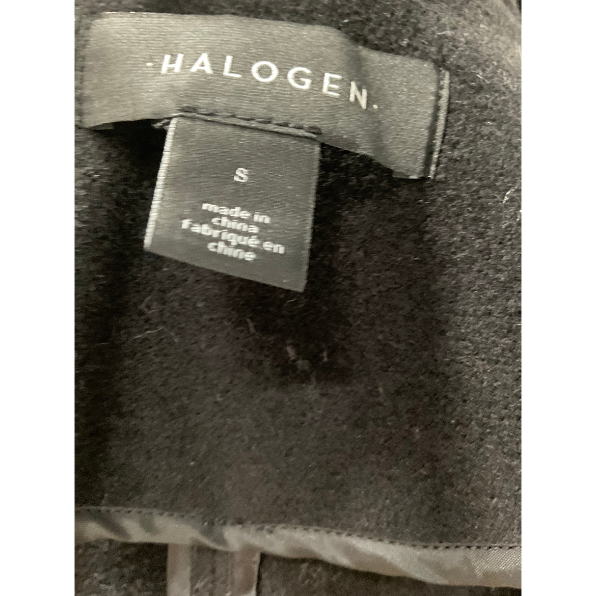 Halogen Black Women's Coat - Size S