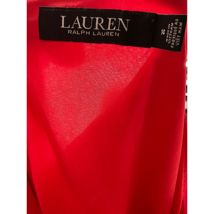 Lauren Ralph Lauren Shift Dress - Orange (Size 14)