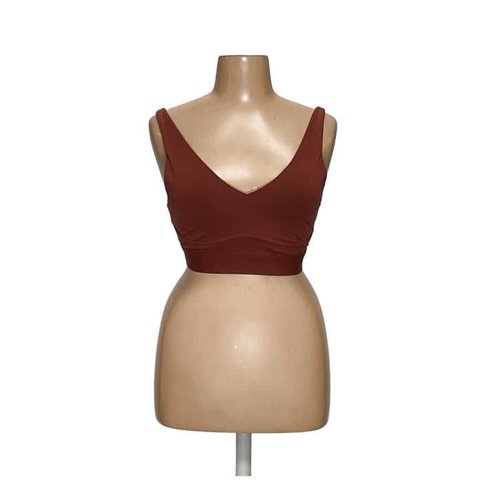 One Size Footjoy Brown Sports Bra