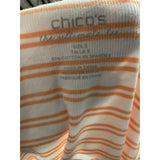 Chico's Multicolor Plus-Size Cotton Tank