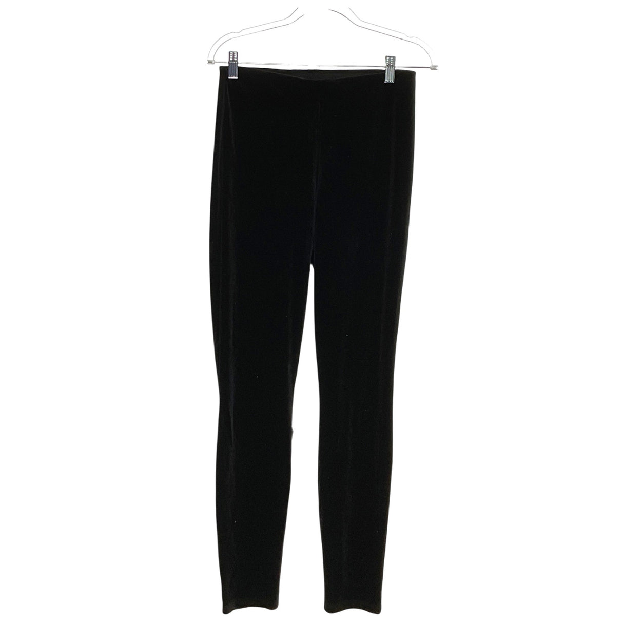 Express Black Velvet Leggings - Women's M