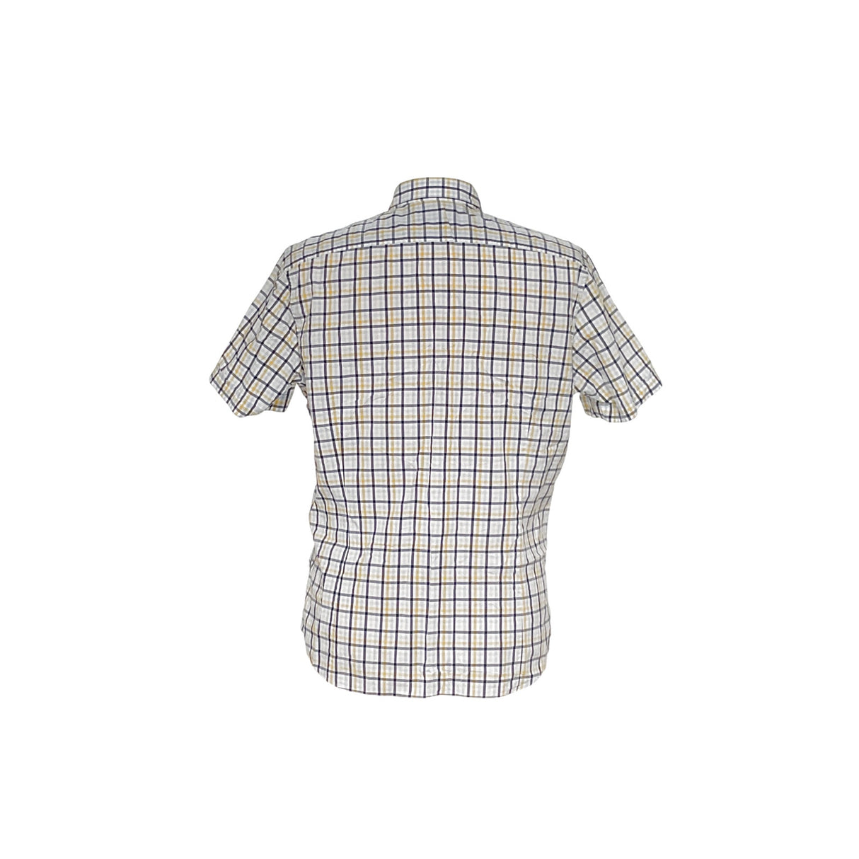 Banana Republic Men's Plaid Short Sleeve Shirt