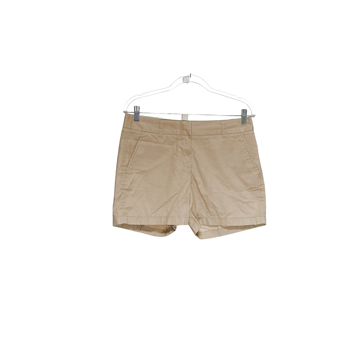 J. Crew Beige Sailor Shorts Size 4 100% Cotton