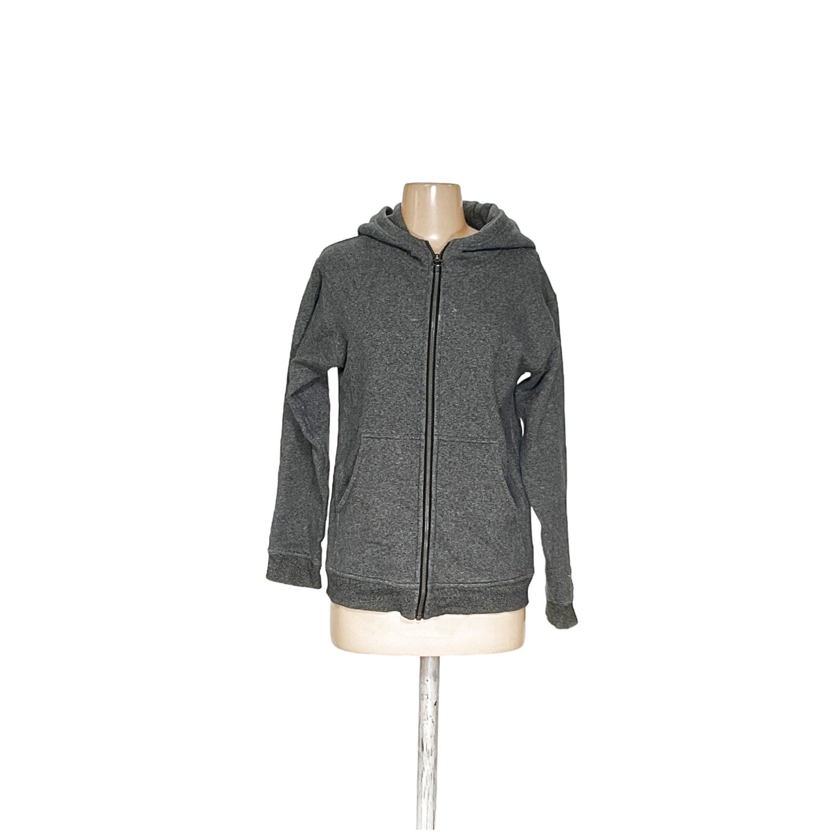 Lululemon Women's Gray Full-Zip Hoodie - Size M