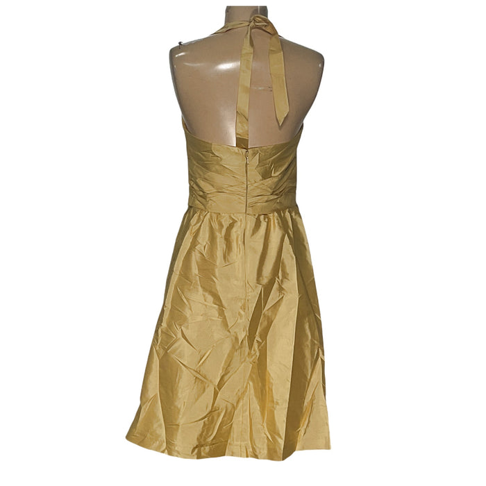 Yellow Alfred Angelo Sundress - Size 4