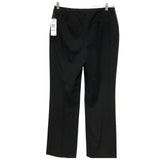 Jones NY Dress Pants Womens 12 Black Poly