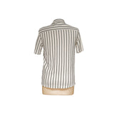 ZARA Men's Striped Button-Down Shirt