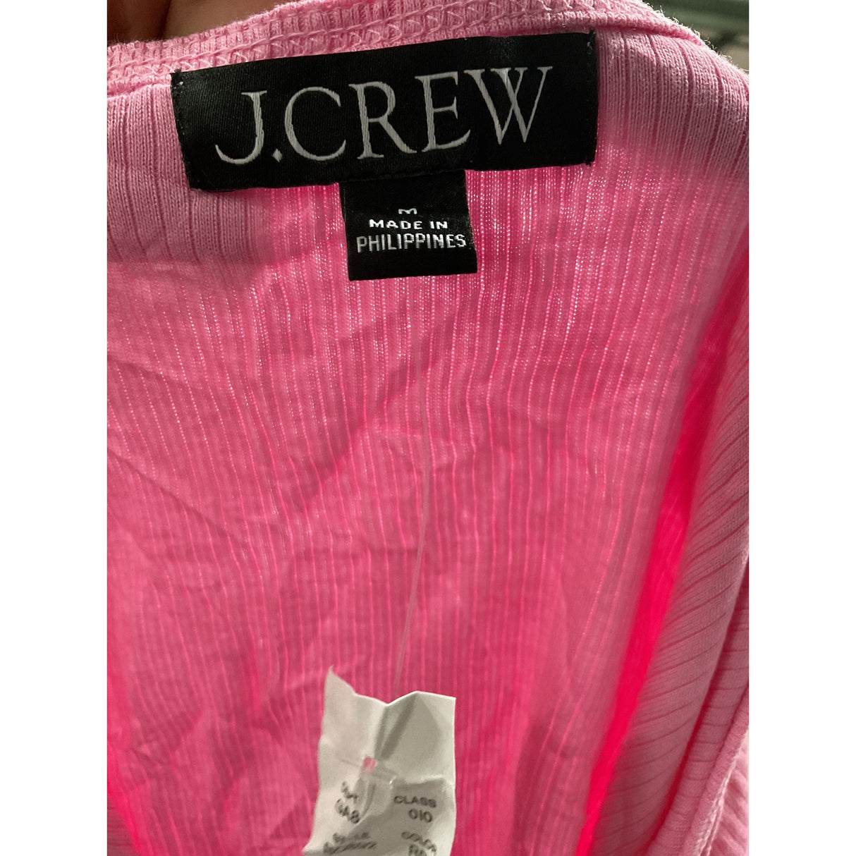 J. Crew Pink Cotton Blouse - Size M