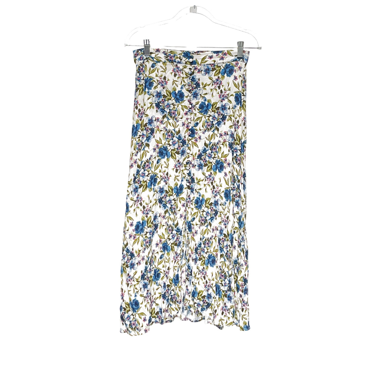 ZARA Multicolor Floral Midi Skirt