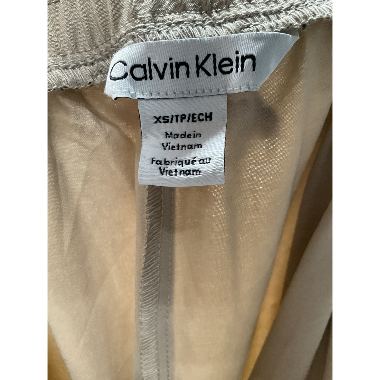 Calvin Klein Beige Jogger Pants XS