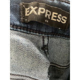 Express Blue Ripped Jeans