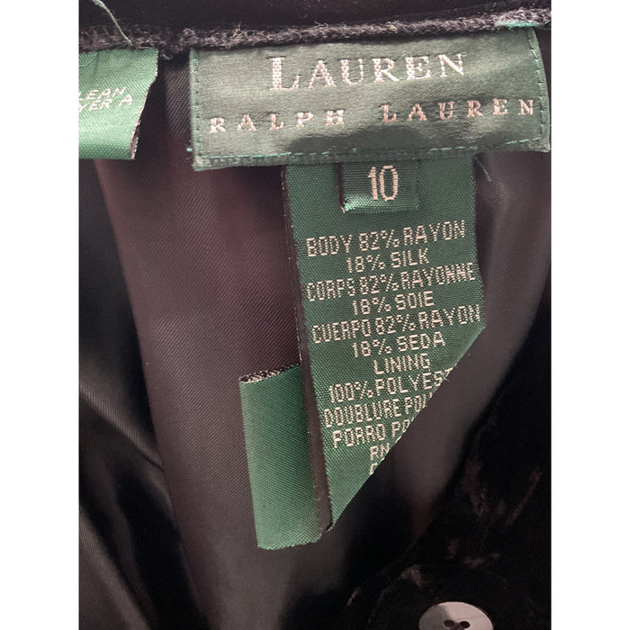 Lauren Ralph Lauren Black Ankle Pants - Women's Size 10