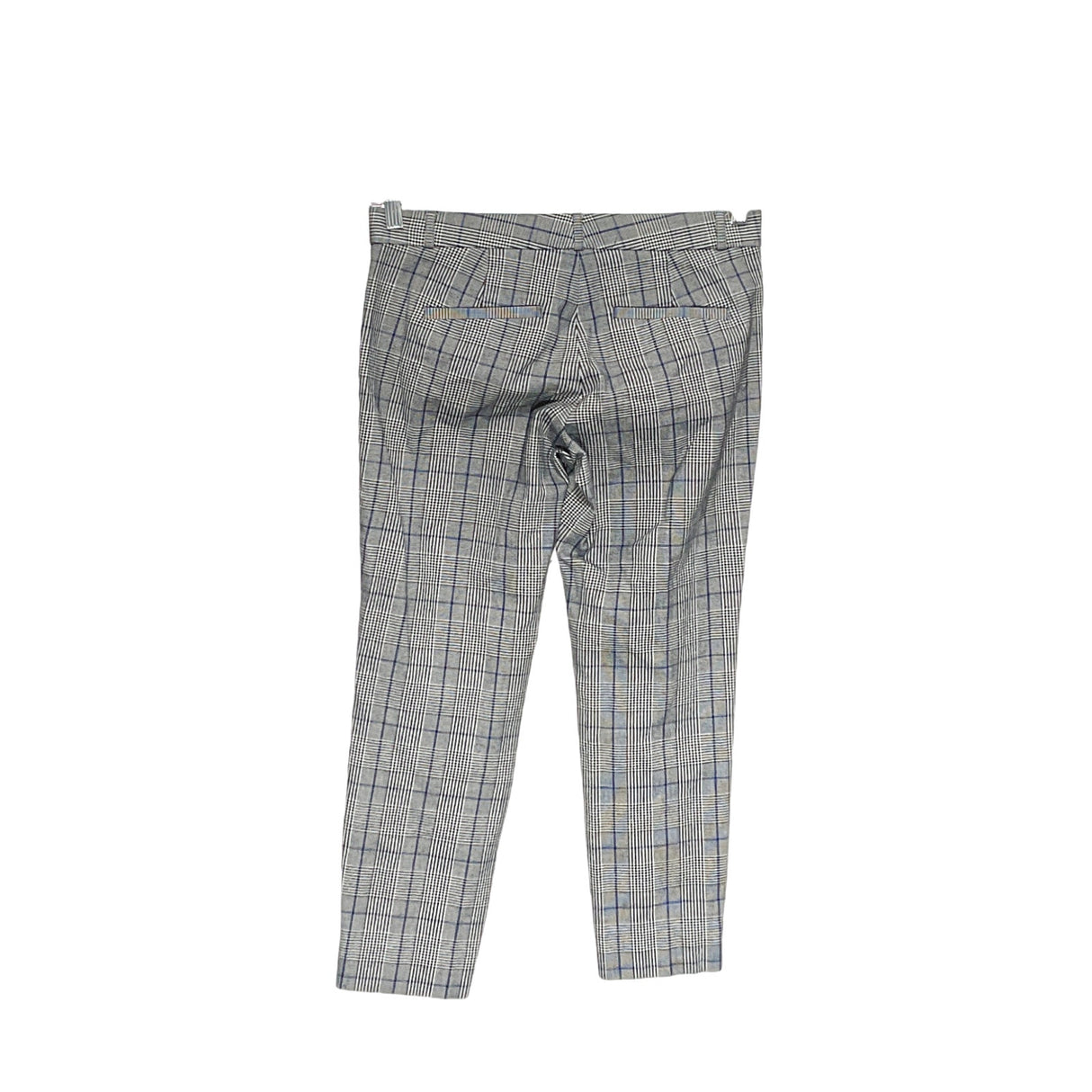 Banana Republic Gray Plaid Cropped Pants Size 6P