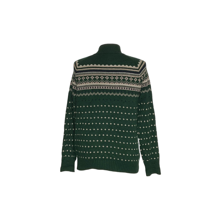 J. Crew Green Henley Sweater - Men's L