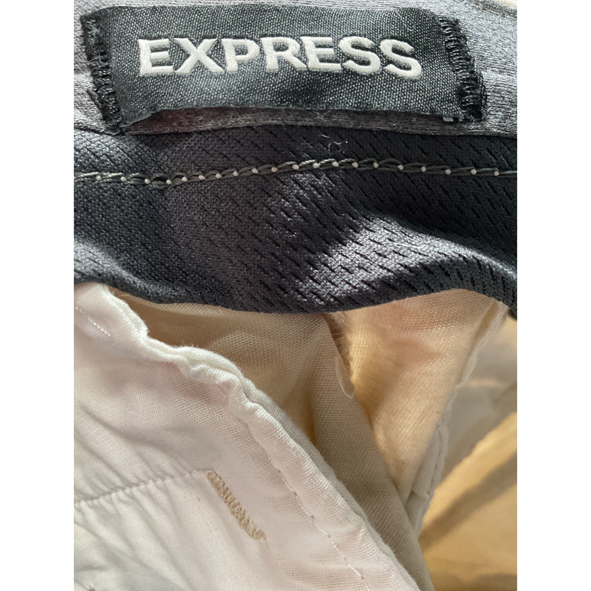 Express Beige Cotton Pants