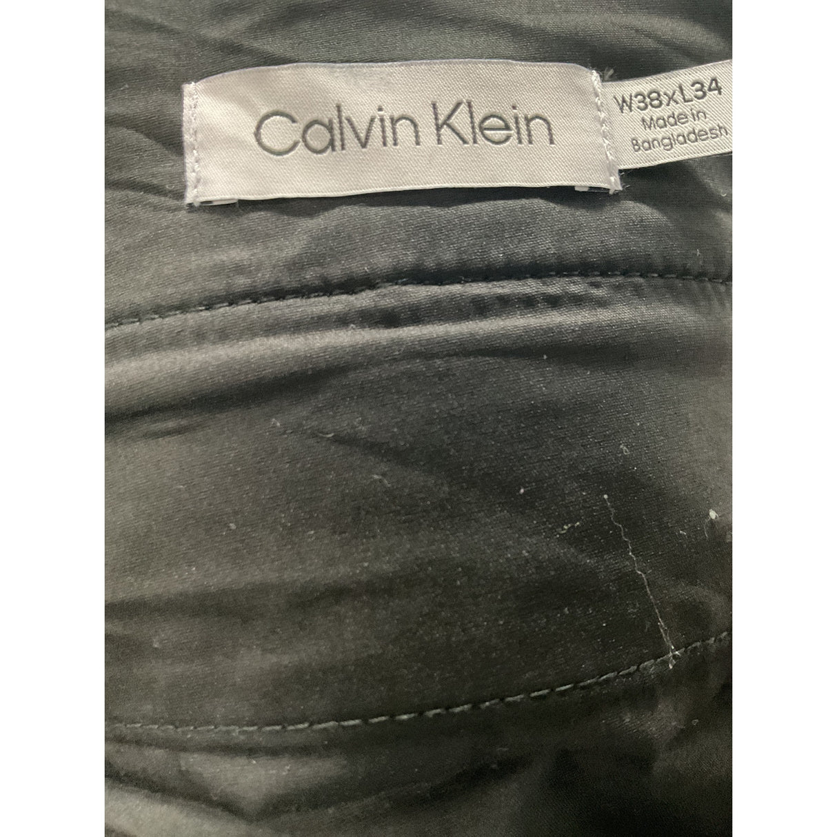 Calvin Klein Men's Straight Blue Pants