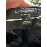 Banana Republic Blue Size 8 Ankle Pants