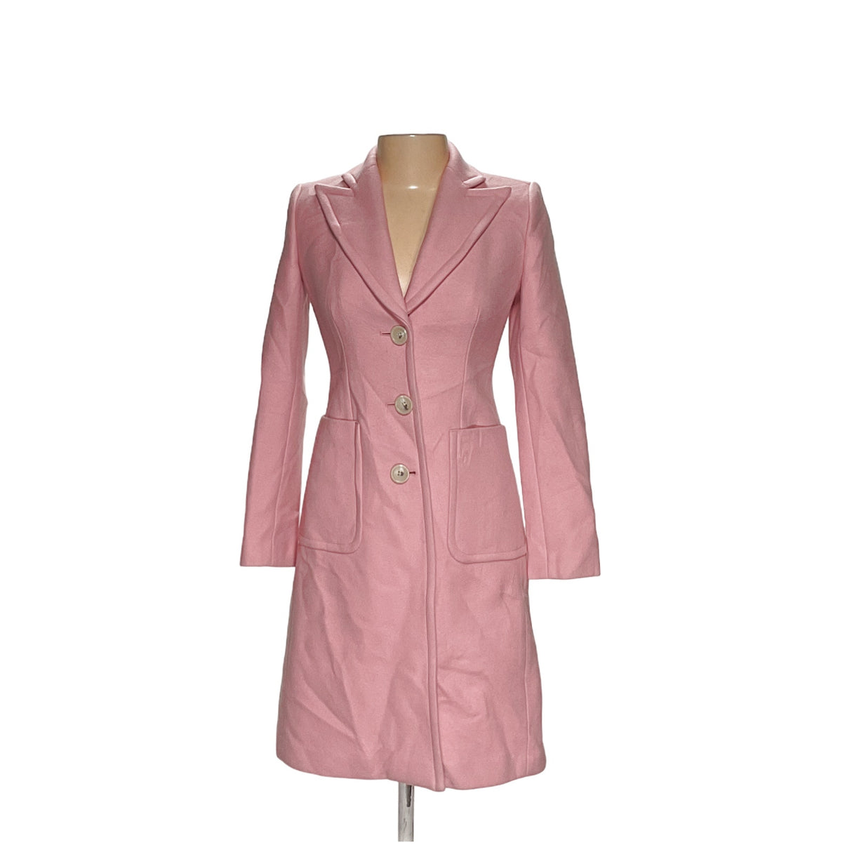 Banana Republic Pink Nylon Coat - Women's XS