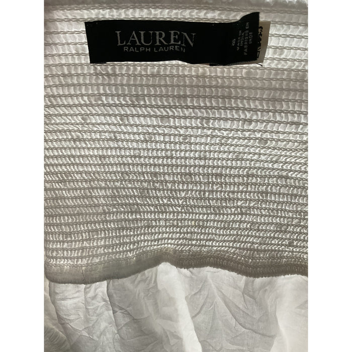 Lauren Ralph Lauren White Maxi Skirt - Plus Size 18