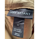 Lane Bryant Brown Ankle Pants