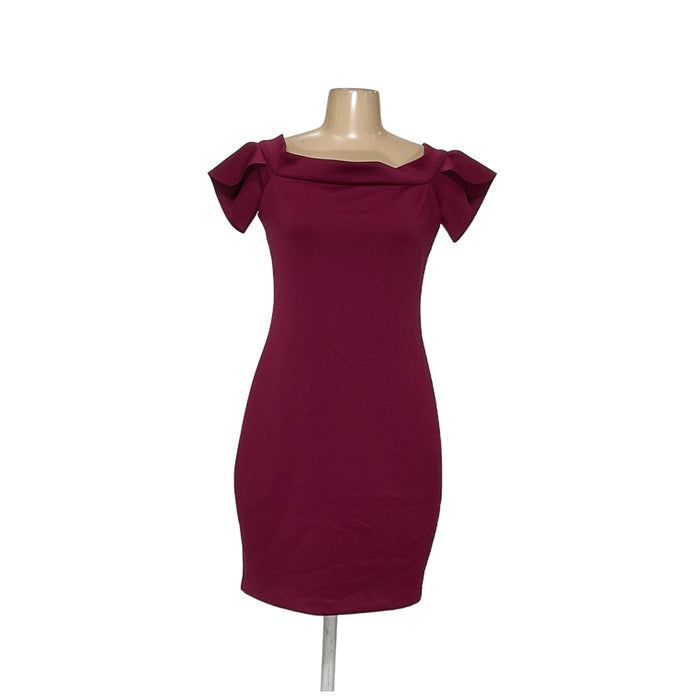 GUESS Red Midi Sheath Dress