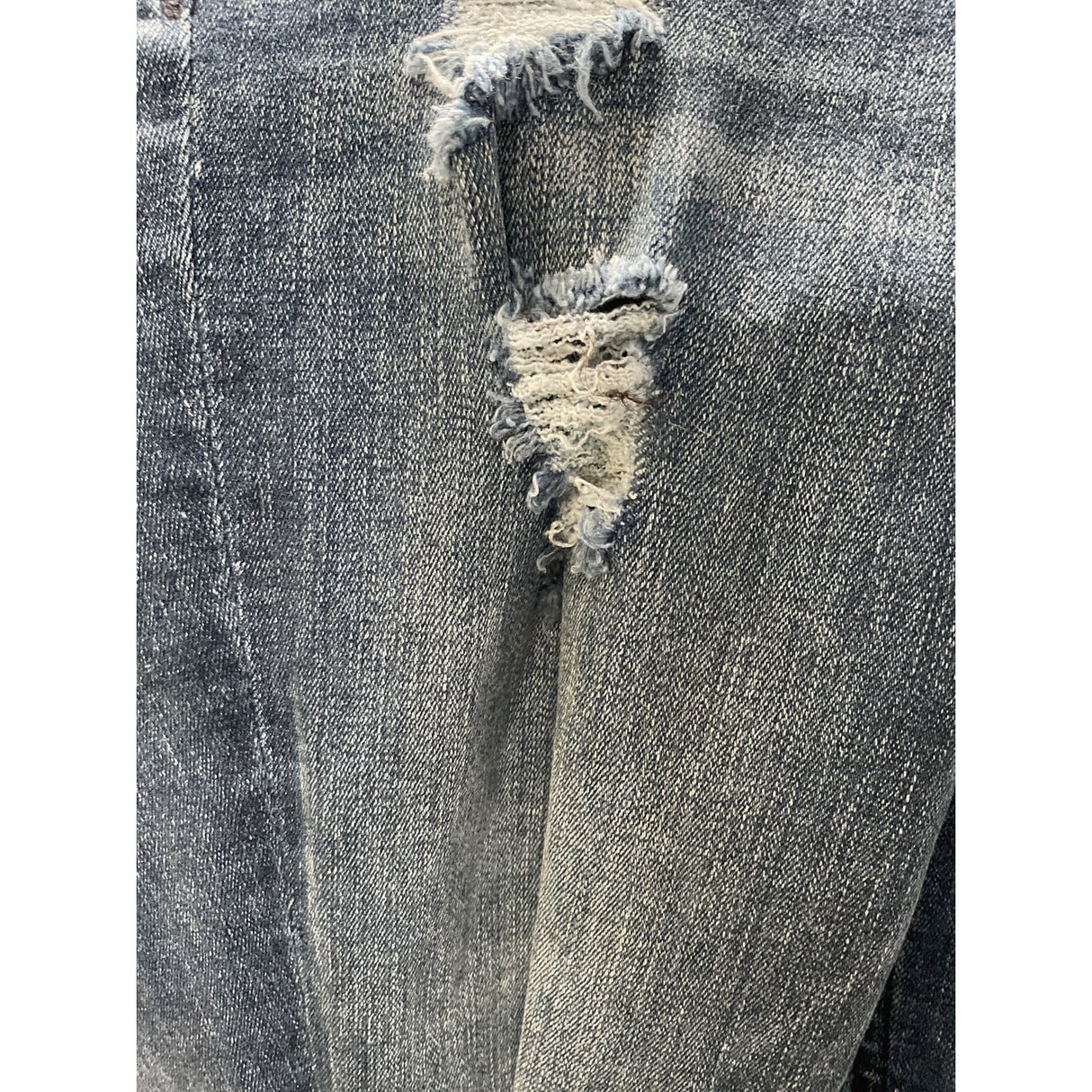 Express Blue Ripped Jeans