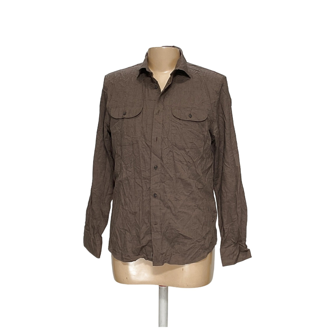 Banana Republic Brown Dress Shirt, Men's L – Megapaca