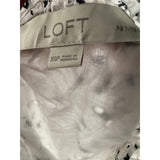 LOFT Multicolor 100% Cotton Blouse