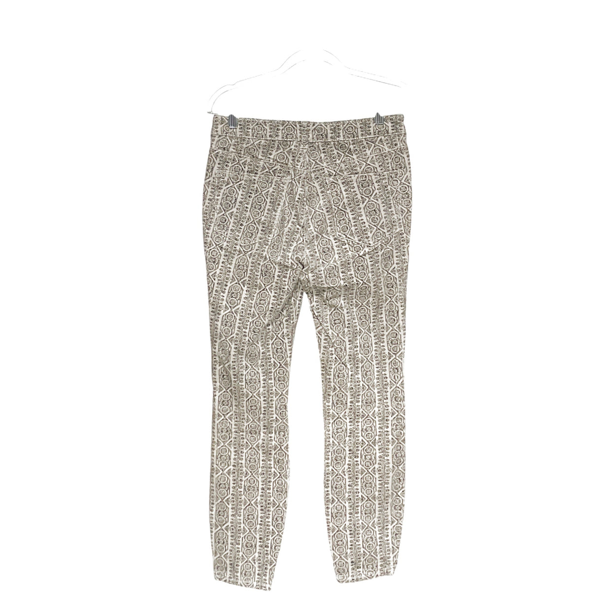 Anthropologie Beige Cotton Skinny Pants