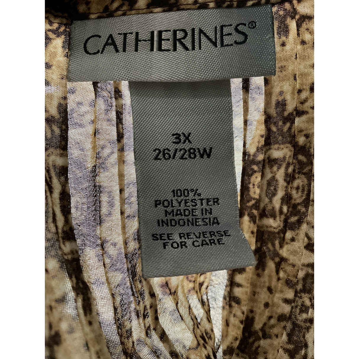 Catherines Multicolor Blouse 26/28w