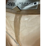 ZARA Beige A-Line Dress - Size M