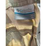 Columbia Men's Cargo Pants - Beige, Size 36x30