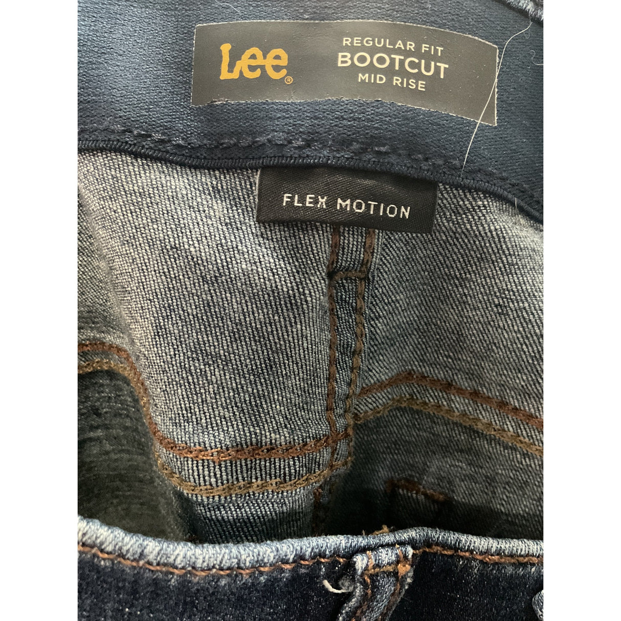 Lee Women's Blue Bootcut Jeans - Size 8