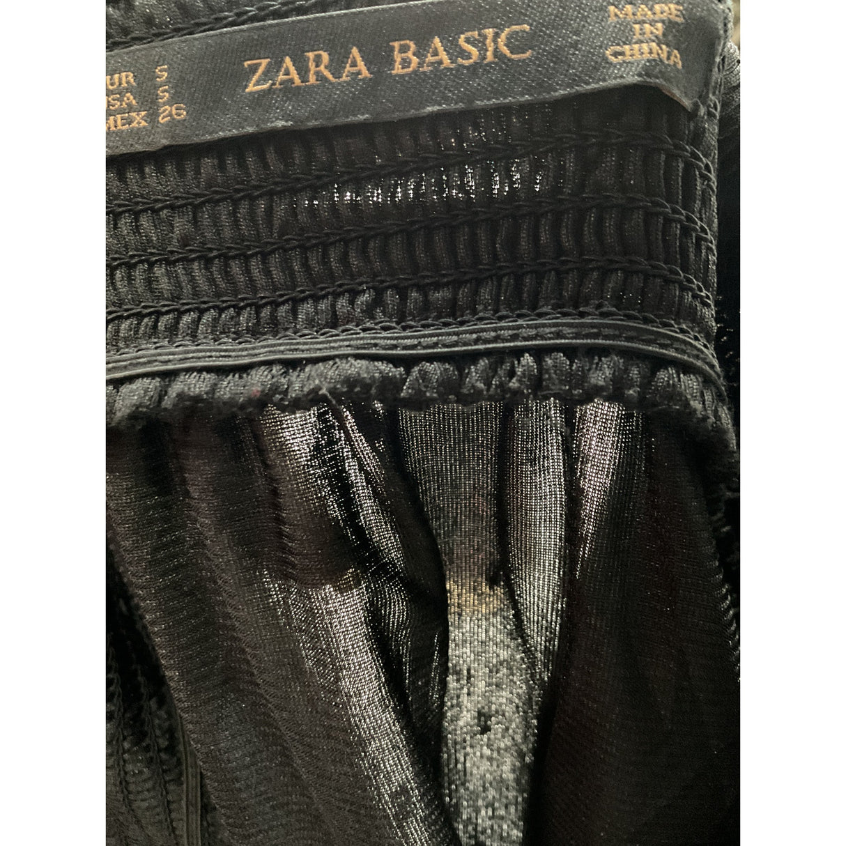 ZARA Black Blouse - Women's Size S