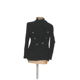 Zara Black Acetate Trench Coat - Women's L