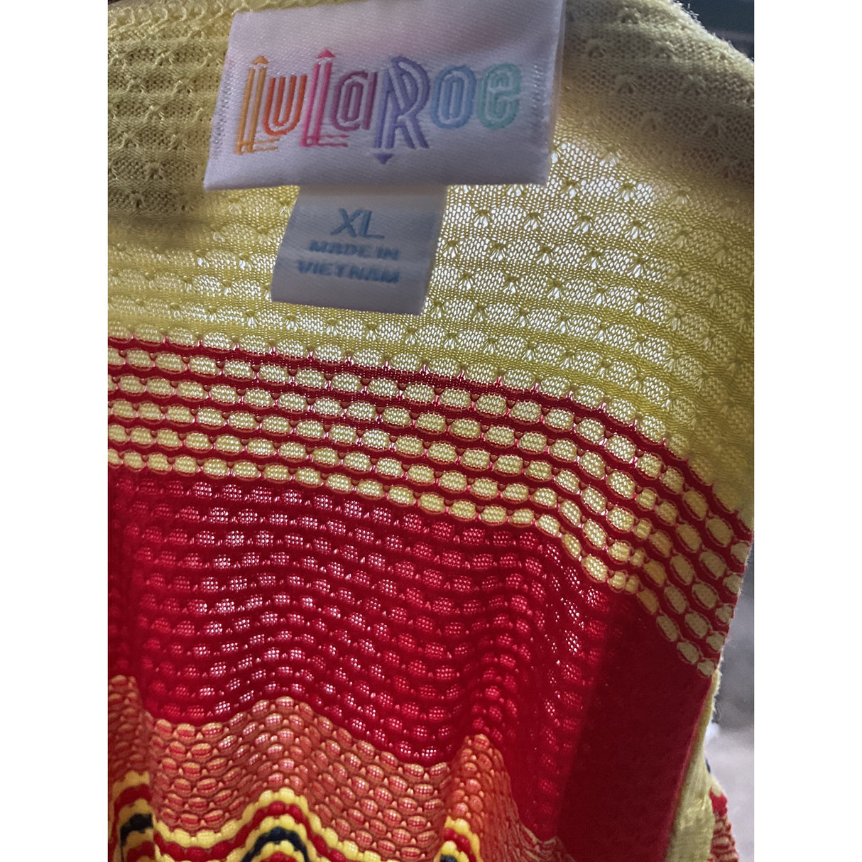 Lularoe Multicolor XL Blouse 30x34