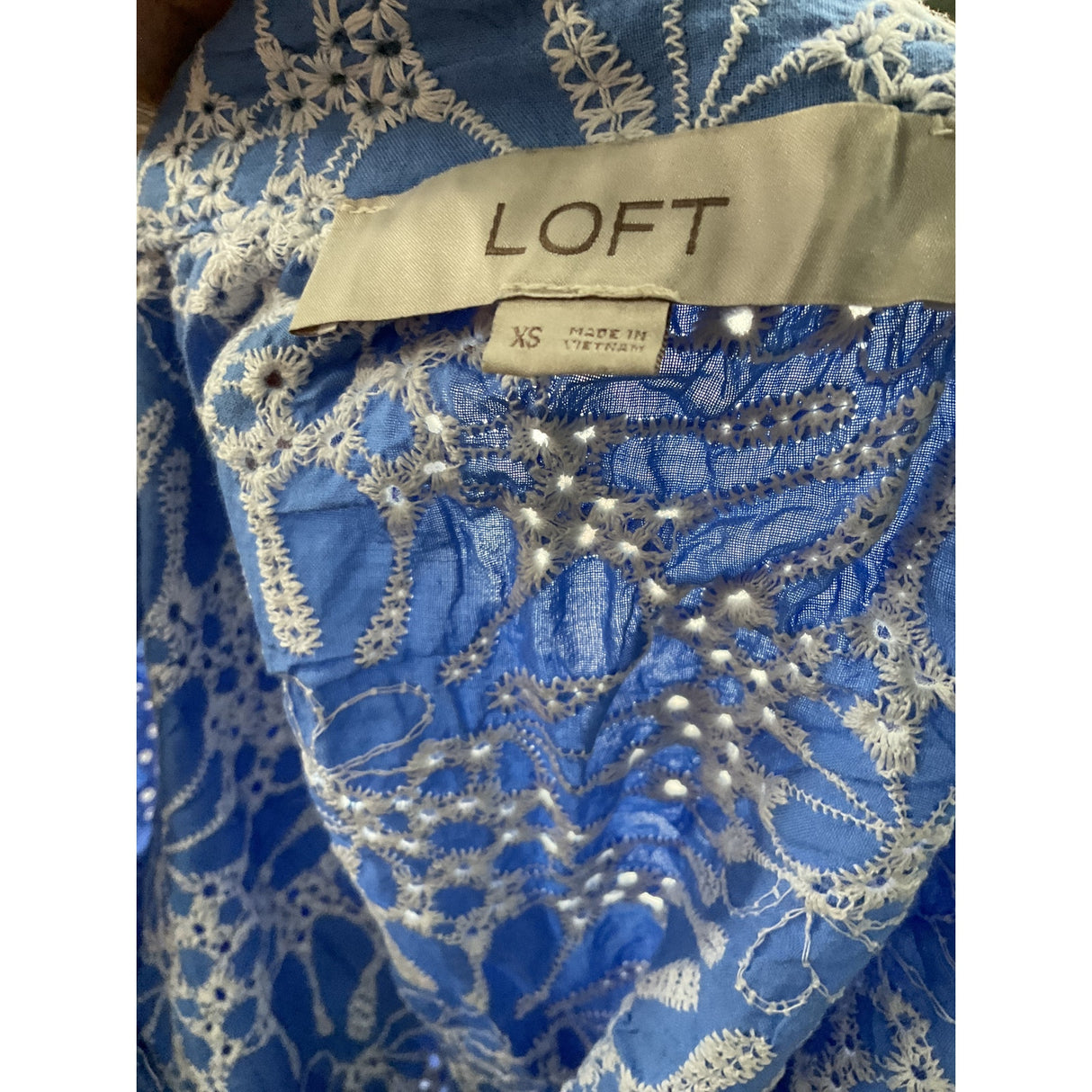 LOFT Blue XS Women's Blouse