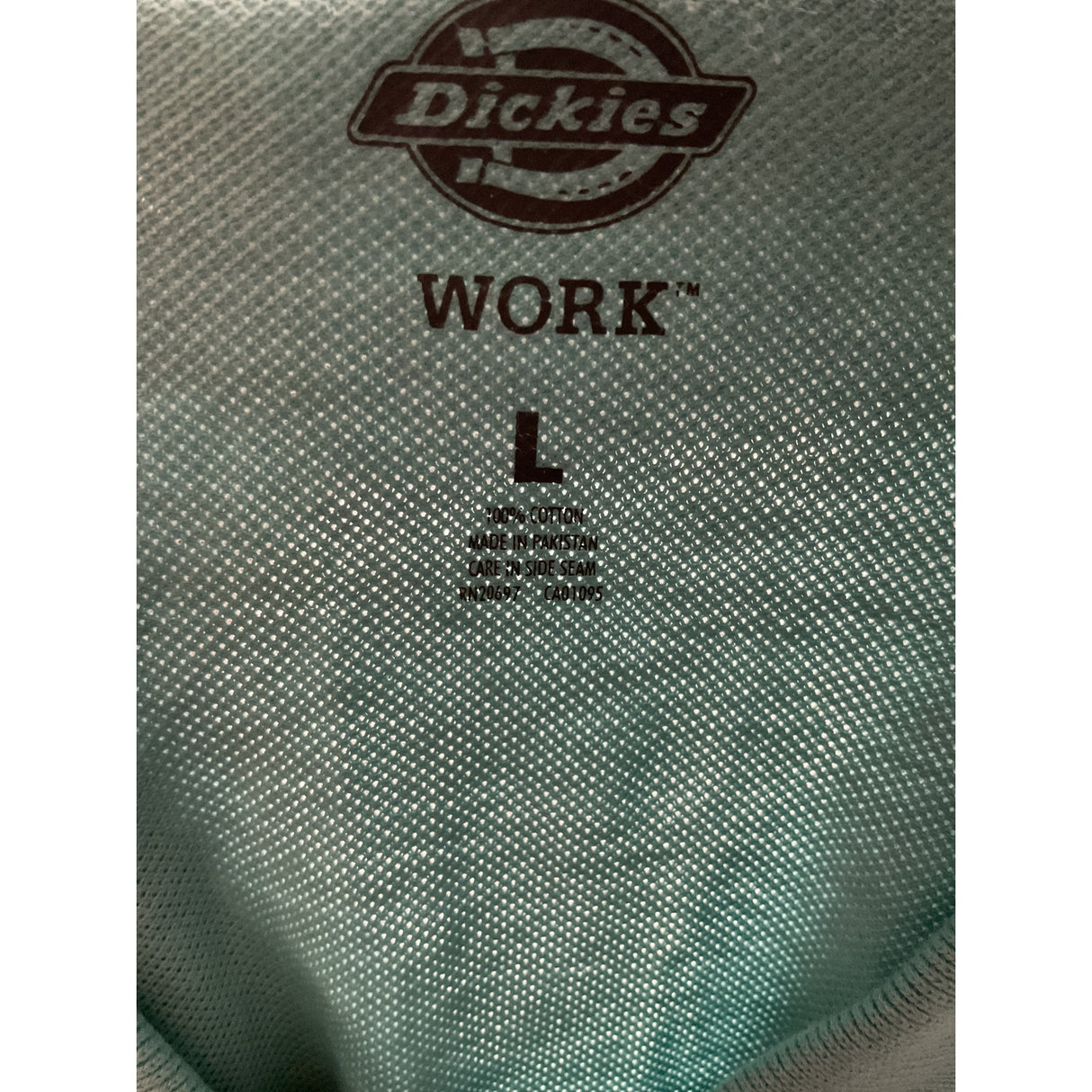 Dickies Blue Women's Polo Size L