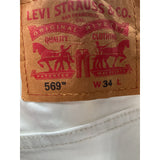 Levi's White Bermuda Shorts, Men's Size 34