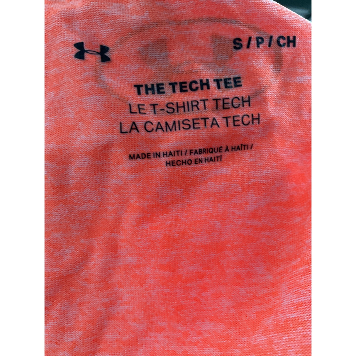 Under Armour Men's Orange T-Shirt