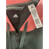 Adidas Green Women's Full Zip Hoodie