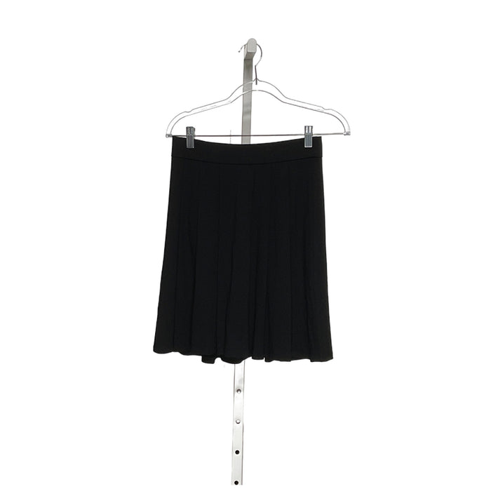 Eileen fisher black mini skirt XS