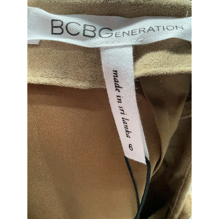 BCBGeneration Beige Mini Skirt