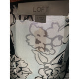 LOFT Floral Chiffon Blouse - size S