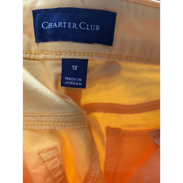 Charter Club Yellow Capri Pants