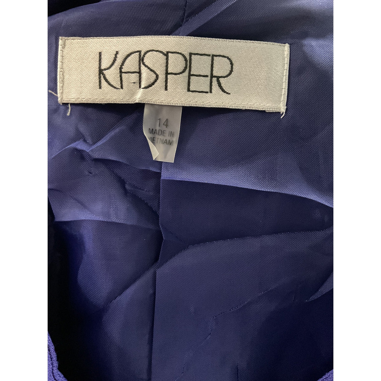 Kasper Purple Blazer - Size 14