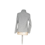 Columbia Women's Gray Fleece Henley Sweater