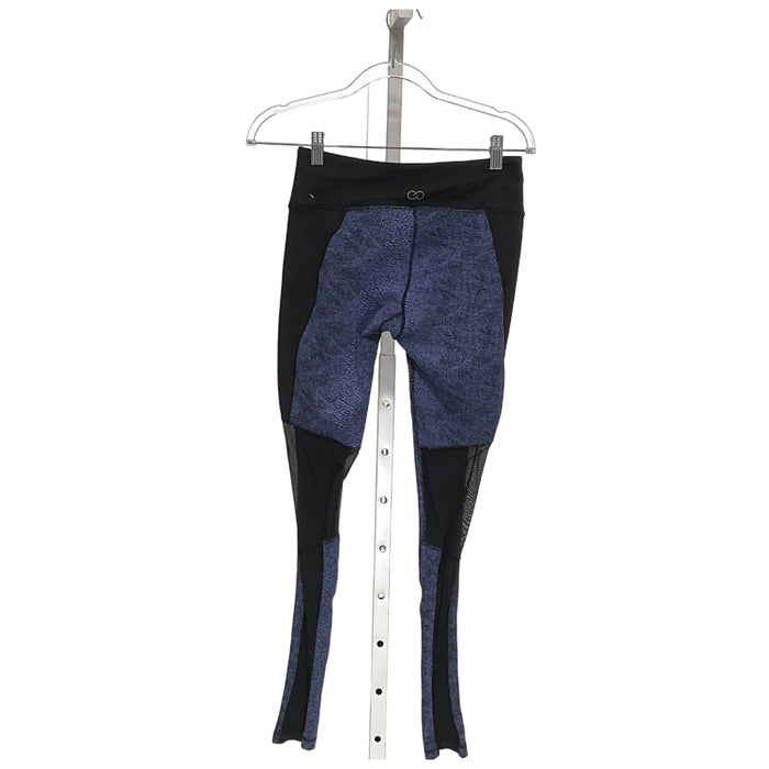 CALIA Womens Blue Ankle Leggings Size S